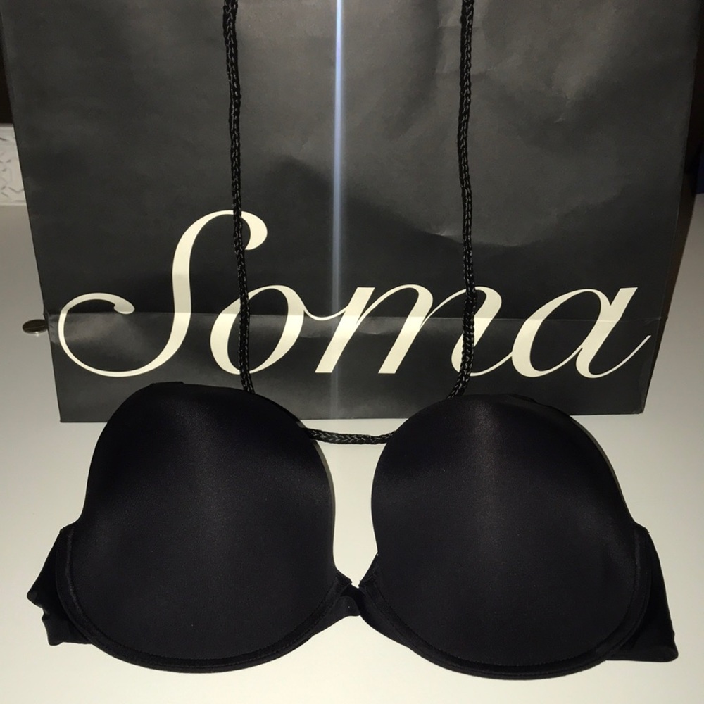 NWT Soma full coverage black bra size 36D
